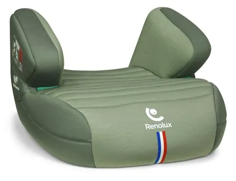 Renolux Podstawka Booster JET2 Cappucino Softness - Siedzisko do Samochodu / Zielony