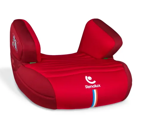 Renolux Podstawka Booster JET2 Cappucino Softness - Siedzisko do Samochodu / Czerwona