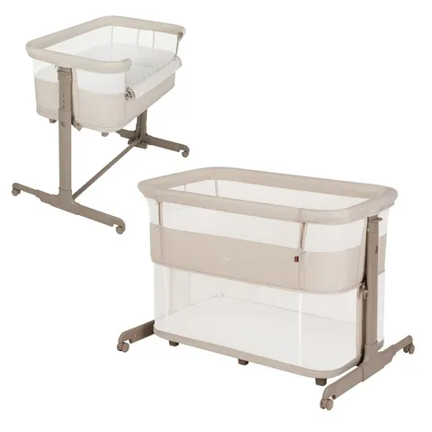 Łóżeczko Carrello Picto Aori Beige CRL-16506