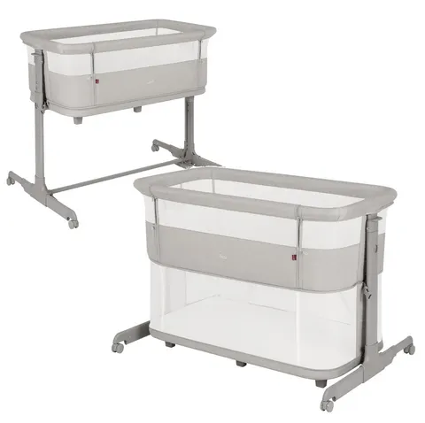 Łóżeczko Carrello Picto Tao Grey CRL-16506