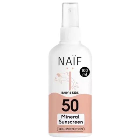 Naïf - spray przeciwsłoneczny SPF50 100ml niepeprfumowany