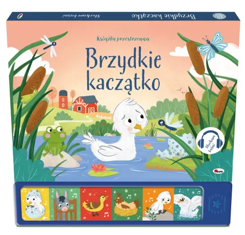 AWM Książka przestrzenna. Brzydkie kaczątko. Słucham baśni