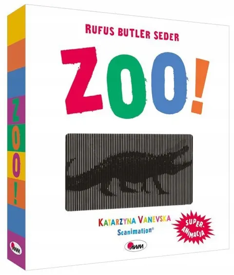 ZOO! Książka z animacją. Wydawnictwo AWM