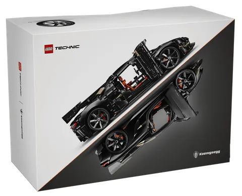 LEGO Technic 42232 Koenigsegg Sadair's Spear Megacar