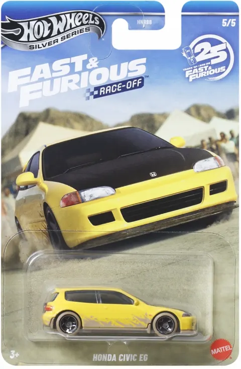 Hot Wheels HNR88 JKX19 Honda Civic EG