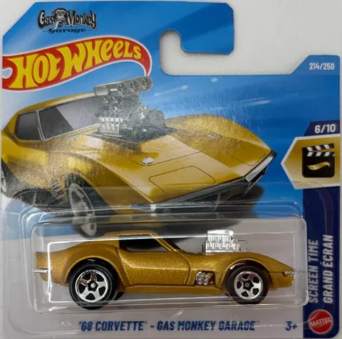Hot Wheels JJK47 68 Corvette Gas Monkey