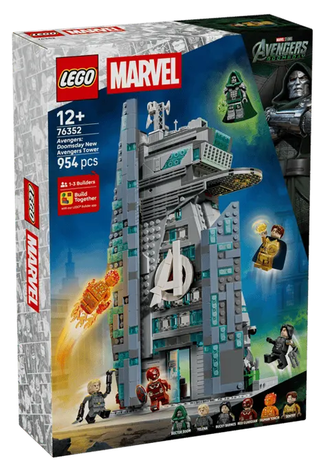 LEGO Super Heroes 76352 Avengers: Doomsday Nowa Wieża Avengersów