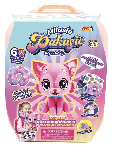 EPEE EP60837 Milusie Pakusie w podróży Rózia Podróżniczka 8383