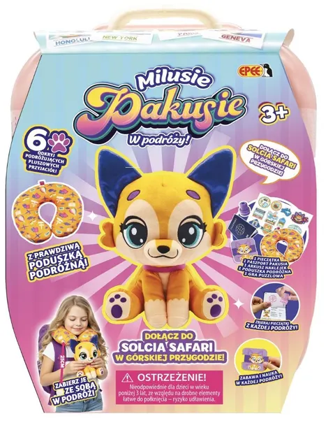 EPEE EP60837 Milusie Pakusie w podróży Solciu Safari 8420