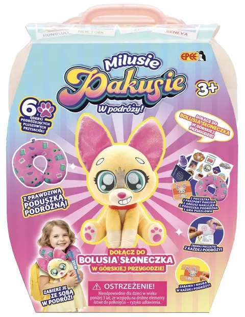 EPEE EP60837 Milusie Pakusie w podróży Boluś Słoneczko 8437