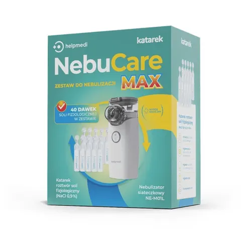 Helpmedi Nebulizator kieszonkowy NebuCare MAX 8 ml USB
