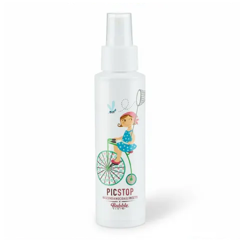 Organiczna emulsja PICSTOP dla dziewczynki, 100 ml, 0m+ / Bubble&CO