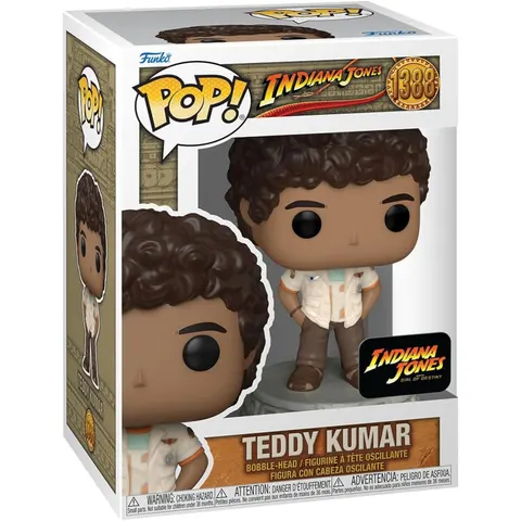 Teddy Kumar 1388 Indiana Jones Funko POP! Vinyl