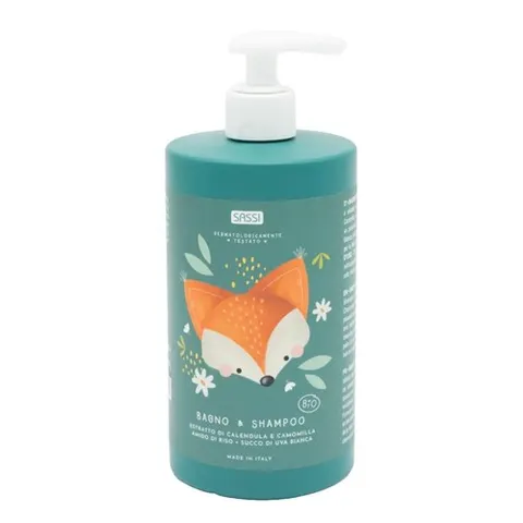 SASSI Płyn do kąpieli i szampon 2w1 SASSi 500 ml Lisek