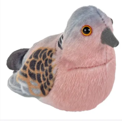 Ptak Turkawka maskotka z dźwiękiem RSPB Wild Republic 3+