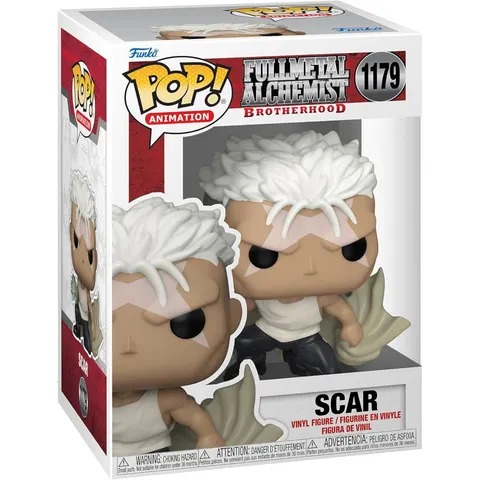 Scar 1179 Fullmetal Alchemist Funko POP! Vinyl
