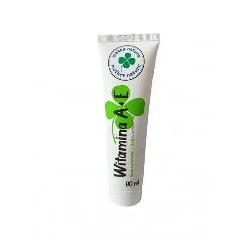 MATKA NATURA Krem do skóry suchej WITAMINA A + E, 80 ml