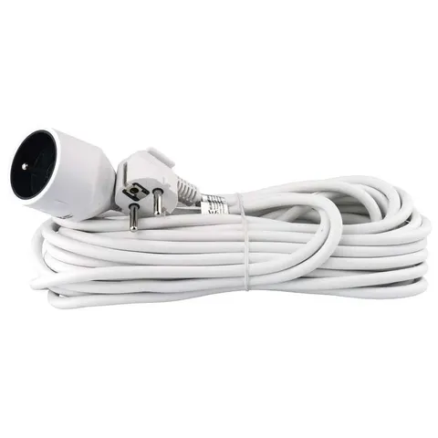Przedłużacz P0110, 1G z/u, OMY3x1, 10m; biały