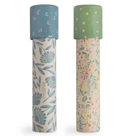 Mushie Kalejdoskop 2 szt. Pastel Blooms / Blue Flowers