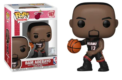 Bam Adebayo 167 (Uszkodzone opakowanie) Miami Heat Basketball Funko POP! Vinyl