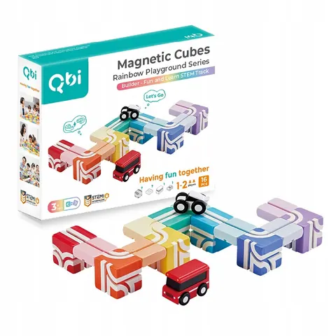 Qbi Klocki magnetyczne Qbi Builder 16 elem
