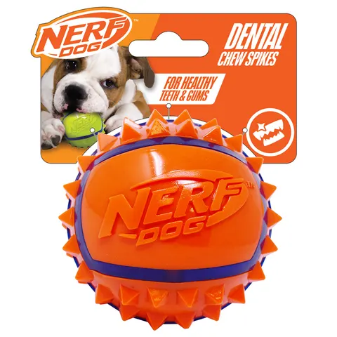 Zabawka dla psa TPR piłka z kolcami 9 cm Nerf Dog
