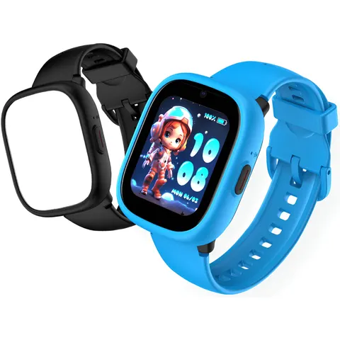 Kiddoboo WatchMe smartwatch dla dzieci GPS karta SIM telefon Black/Blue