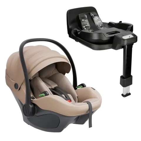Fotelik samochodowy Avionaut Pixel 3 Beige 0-13kg + baza IQ Orbit