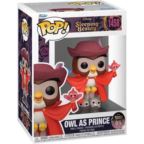 Owl as Prince 1458 Sleeping Beauty Disney Funko POP! Vinyl