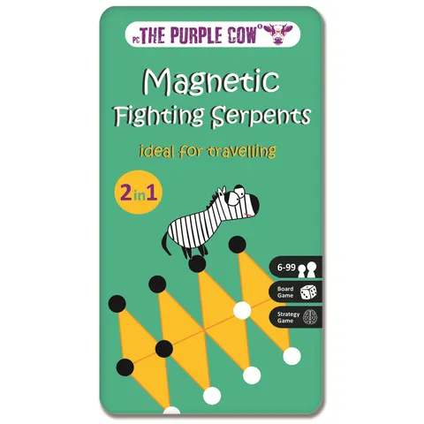 Podróżna gra magnetyczna The Purple Cow - Walczące Węże 6 lat+