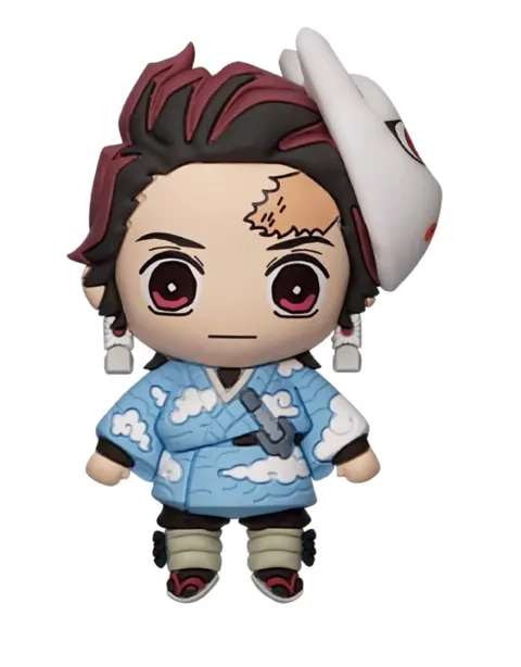 Magnes 3D Tanjiro Kamado - 3D foam collectible Demon Slayer
