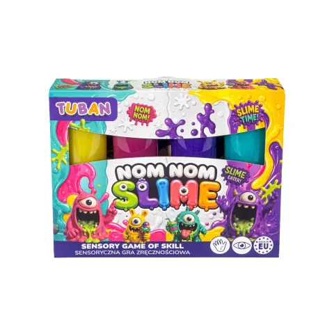Sensoryczna gra zręcznościowa Jiggly Slime - Nom / Tuban