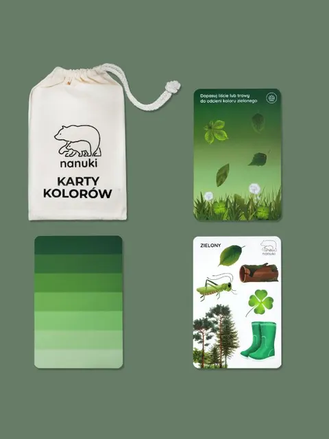 NANUKI Karty Kolorów