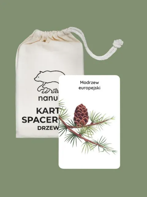 NANUKI Karty Spacerowe Drzewa