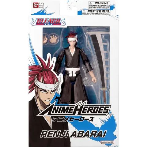 Abarai Renji Action Figure - Bleach - Bandai Anime Heroes