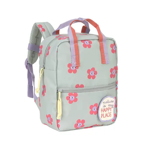Lassig Plecak mini kwadratowy Happy Trails Flower