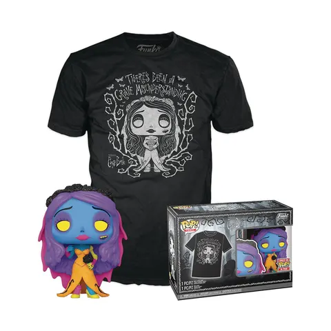 Uszkodzone opakowanie Funko Pop & Tees Koszulka XL + Figurka Emily 1370 Corpse Bride
