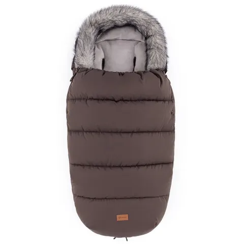 Petite&Mars uniwersalny śpiworek zimowy do wózka Comfy 4w1 / Rich Brown
