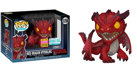 Red Dragon Wyrmling 1256 Dungeons & Dragons Summer Convention 2026 Limited PCS Funko POP! Vinyl
