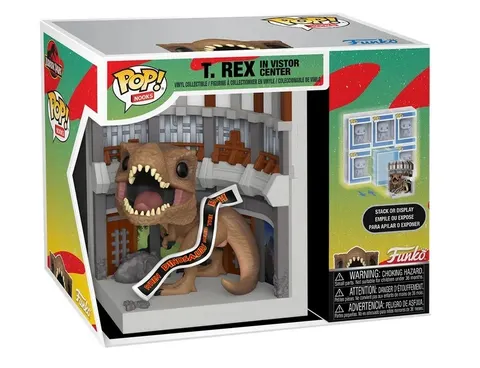 T. Rex in Visitor Center Jurassic Park - POP! Nooks