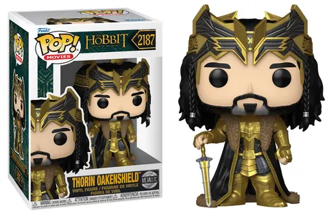 Thorin Oakenshield 2187 Metallic The Hobbit Funko POP! Vinyl