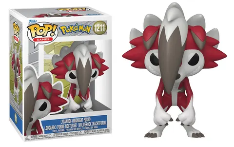Lycanroc (Midnight Form) 1211 Pokemon Games Funko POP! Vinyl