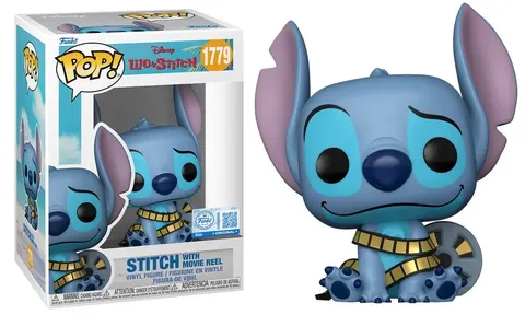 Stitch with movie reel 1779 Lilo & Stitch Funko POP!