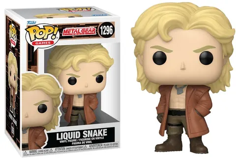 Liquid Snake 1296 Metal Gear Solid Funko POP! Vinyl