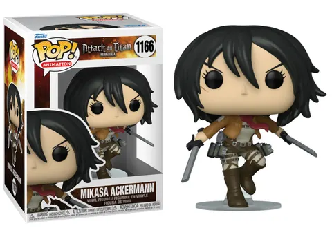 Mikasa Ackerman 1166 (Uszkodzone opakowanie) Attack on Titan Funko POP! Vinyl