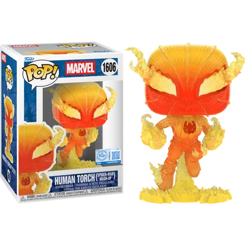 Human Torch(Uszkodzone opakowanie) (Spider-Man Mash-Up) 1606 Funko POP!