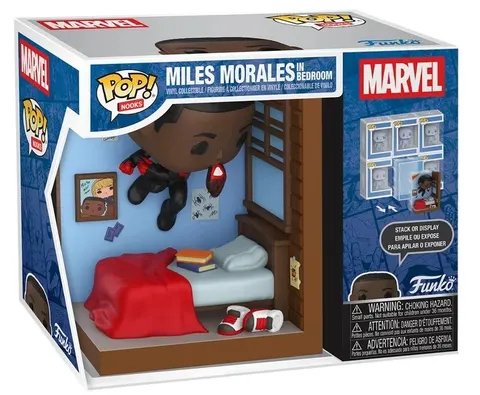 Spider-Man – Miles Morales in Bedroom Figurka Funko POP! Nooks