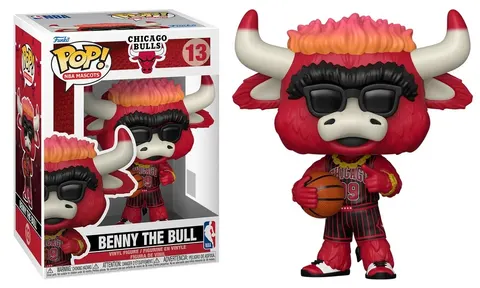 Benny the Bull 13 Chicago Bulls Funko POP!