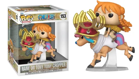 Nami on Tony Chopper 153 One Piece Funko POP! Vinyl