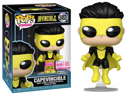 Capevincible 2453 Summer Convention 1000 pcs Invincible w akrylowym protektorze Funko POP! Vinyl